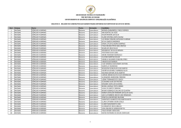 lista geral- ufma - Universidade Federal do Maranhão