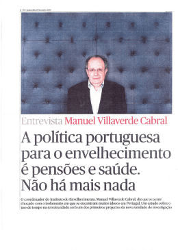 A política portuguesa - Fundação Calouste Gulbenkian