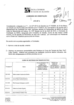 ESCOLA SUPERIOR - i - Escola Superior de Sa&uacute;de do Alcoit&atilde;o