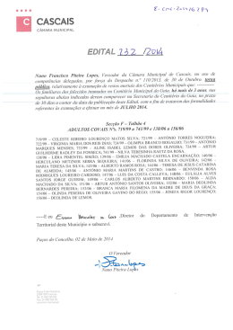C CASCAIS - C&acirc;mara Municipal de Cascais