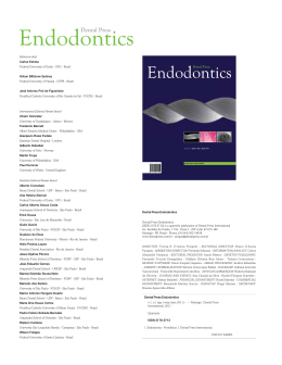 Endodontics Endodontics