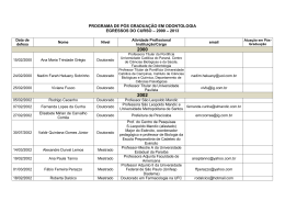Alunos Egressos - FOP