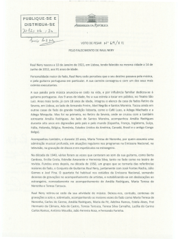 `Il ` é, - Assembleia da República