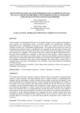 apontamentos para o uso de periodicos n&atilde;o