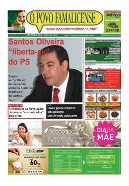 Santos Oliveira “liberta-se” do PS
