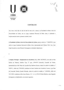 Contrato para Aquisi&ccedil;&atilde;o de Papel para Fotoc&oacute;pia e Impress&atilde;o