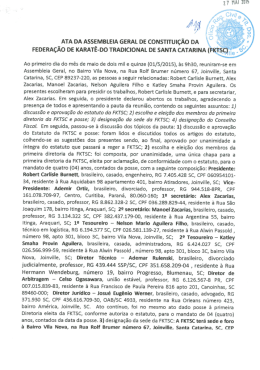 27 MAl 21115 - Federação de Karatê