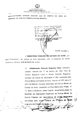 den&uacute;ncia - Tribunal de Justi&ccedil;a do Estado do Acre