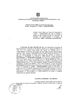 Primeiro TA SDPI - Panambi - 11 2011