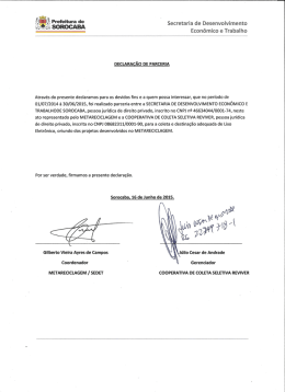 Secretaria de Desenvolvimento