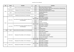 Data Horário Atividades Local Disciplinas Sala 1.3 Saúde Coletiva