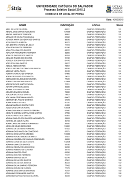 Consulta ao Local de Prova