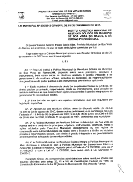 PREFEITURA MUNiCiPAL DE BOA VISTA DO RAMOS GABINETE