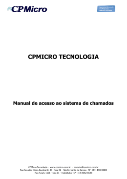 manual do sistema de chamados