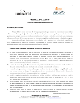 manual do autor