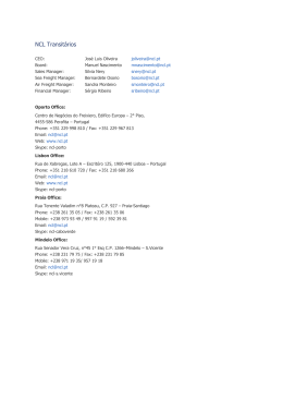 NCL Transit&aacute;rios - FFN - Freight Forwarder Network