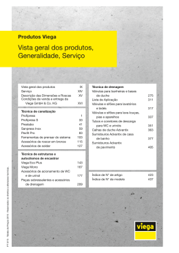 Vista geral dos produtos, Generalidade, Servi&ccedil;o