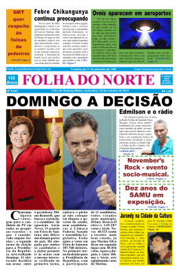 DOMINGO A DECIS&Atilde;O