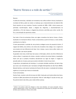 &ldquo;Bairro Verava e a rede do sert&atilde;o1.&rdquo;