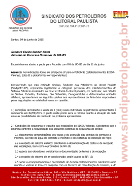 Veja pauta aqui - Sindipetro-LP