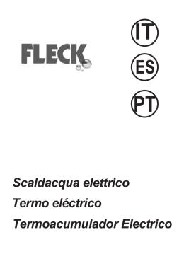 Scaldacqua elettrico Termoacumulador Electrico Termo