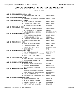 jogos estudantis do rio de janeiro 2015