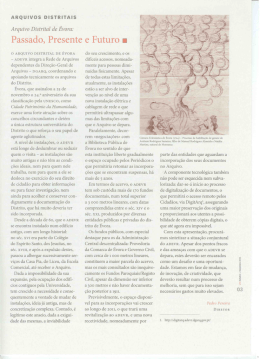 Artigo_Boletim - Arquivo Distrital de &Eacute;vora