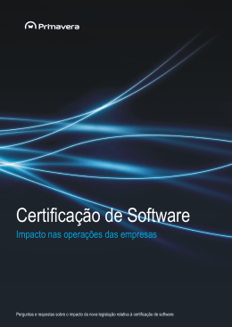 Certificação de Software