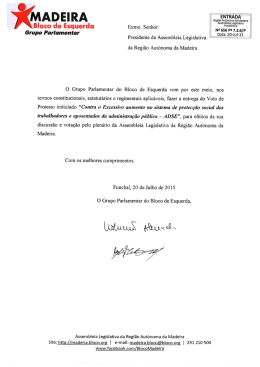 8.Voto Protesto BE-Aumento ADSE