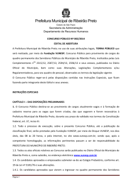 Prefeitura Municipal de Ribeir&atilde;o Preto