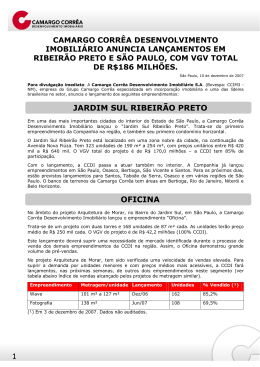 Anuncia Lançamento de Empreendimento em Ribeirão Preto e São