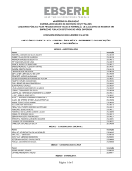 &aacute;rea m&eacute;dica - Instituto AOCP