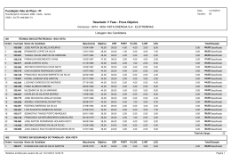 resultado 1&ordf; etapa