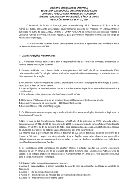 Analista de tecnologia