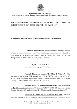 ACP diploma SBC e Diadema. 0195 07 - MPF SP