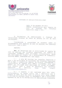 instru&ccedil;&atilde;o de servi&ccedil;o n&ordm;002/2013-praf