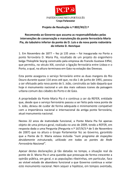 Projeto de Resolu&ccedil;&atilde;o n.&ordm; 802/XII/2.&ordf; Recomenda ao Governo que