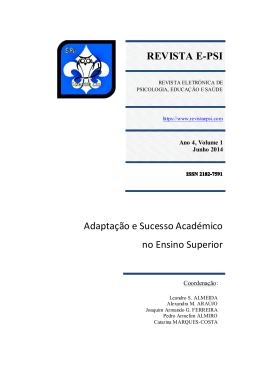 REVISTA E-PSI
