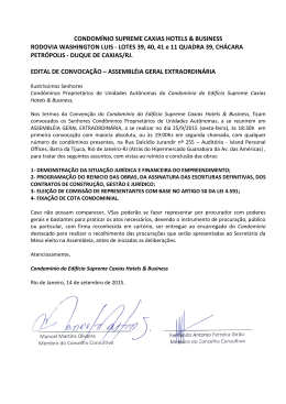 Anexo: CONVOCA&Ccedil;&Atilde;O AGE CAXIAS - 25.09.15