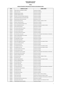 Caderno Eleitoral dos Alunos - IGOT