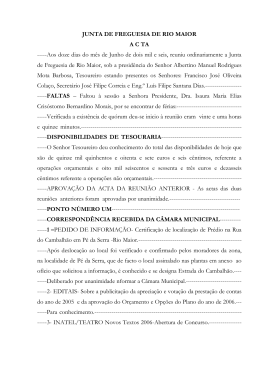 12 de Junho - Junta de Freguesia de Rio Maior