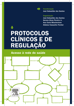 PROTOCOLOS CL&Iacute;NICOS E DE REGULA&Ccedil;&Atilde;O