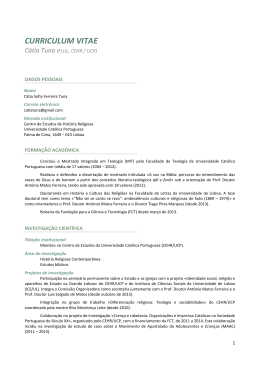 ver pdf - Faculdade de Teologia - Universidade Cat&oacute;lica Portuguesa