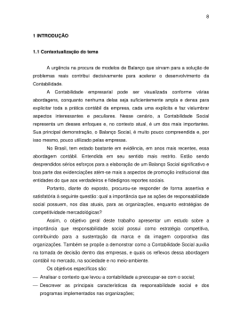 a import&acirc;ncia do balan&ccedil;o social e da responsabilidade social