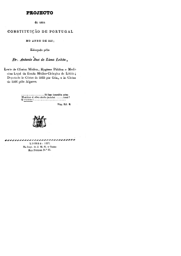 Constituição de 1838 - Faculdade de Direito da UNL