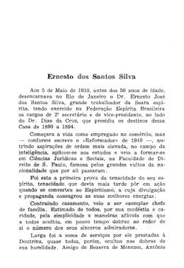 Ernesto dos Santos Silva - Federação Espírita Brasileira