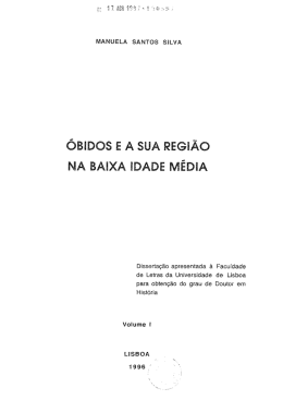 MANUELÂ SANTOS SILVA Disseriação apresentada à Faculdade