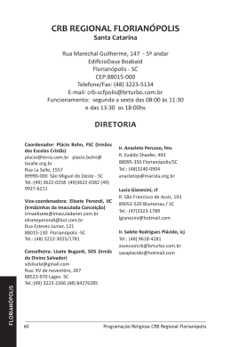 CRB REGIONAL FLORIAN&Oacute;POLIS