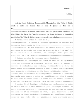 Livro n.º 2 - Câmara Municipal de Vila Velha de Ródão
