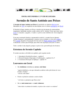 Serm&atilde;o de Santo Ant&oacute;nio aos Peixes